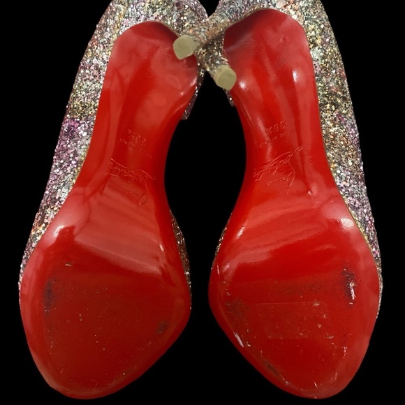 Christian Louboutin Peep Toe Heels - Picture 8 of 9